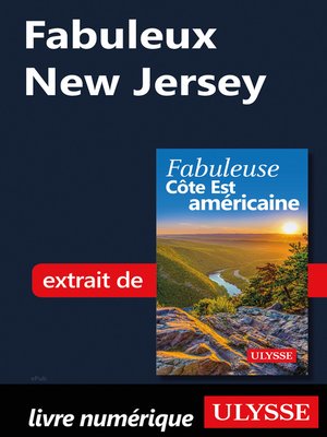 cover image of Fabuleux New Jersey